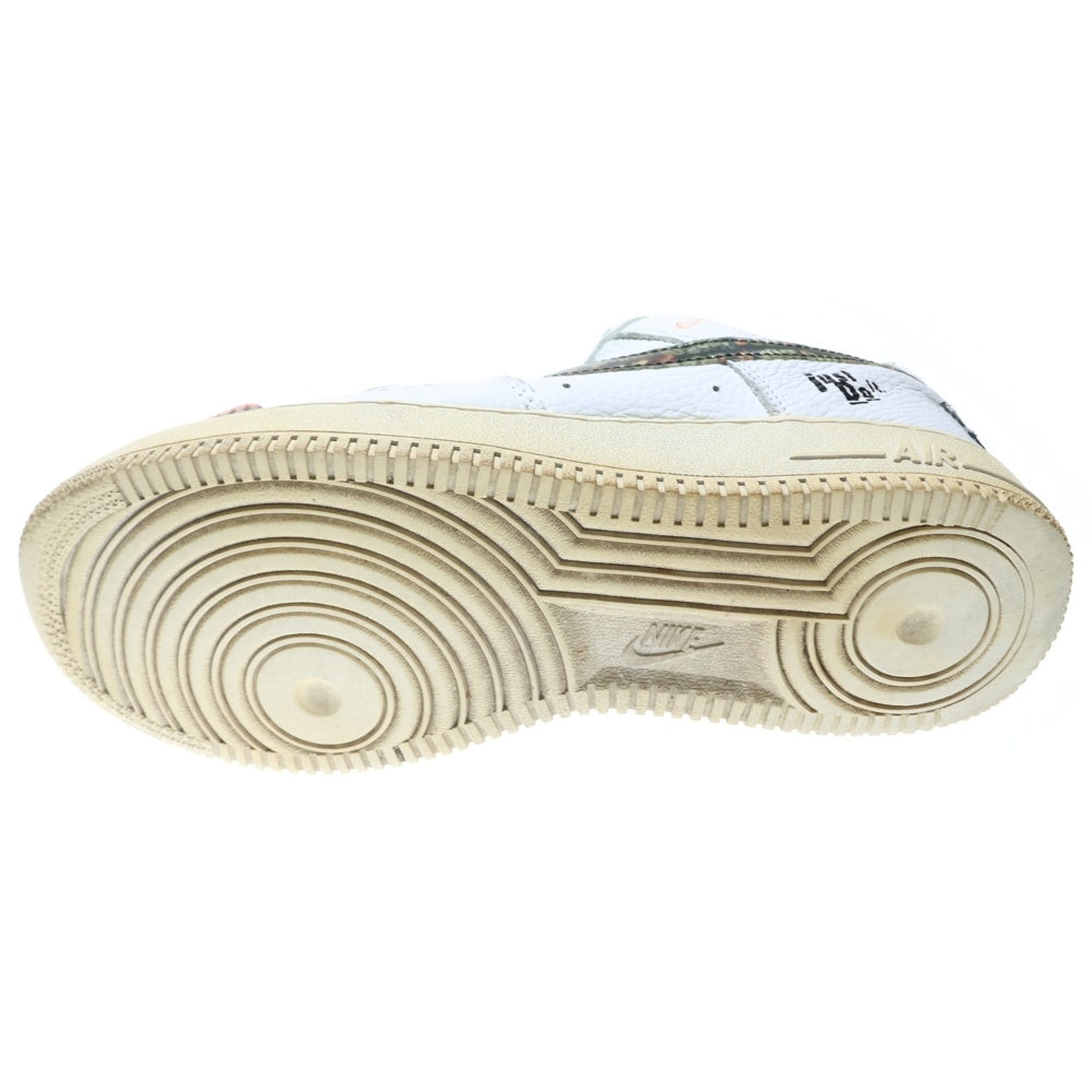 NIKE(ナイキ) AIR FORCE 1 07 PRM JDI エアフォース1 ジャスト ドゥ イット ローカットスニーカー ホワイト US8/26cm AR7719-100