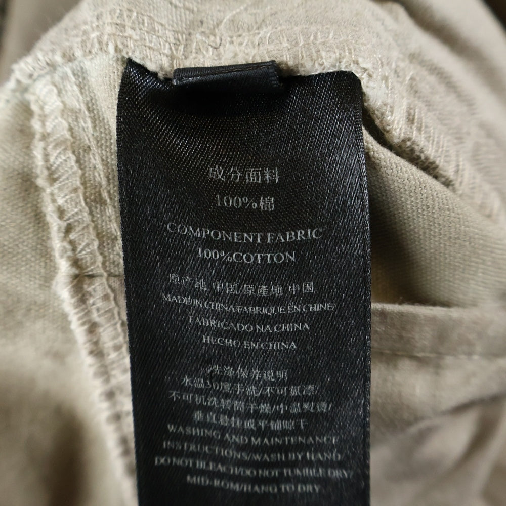 Personsoul(パーソンソール) STRUCTURED PANTS USED加工 ストラクチャード ワイドカーゴパンツ ブラウン