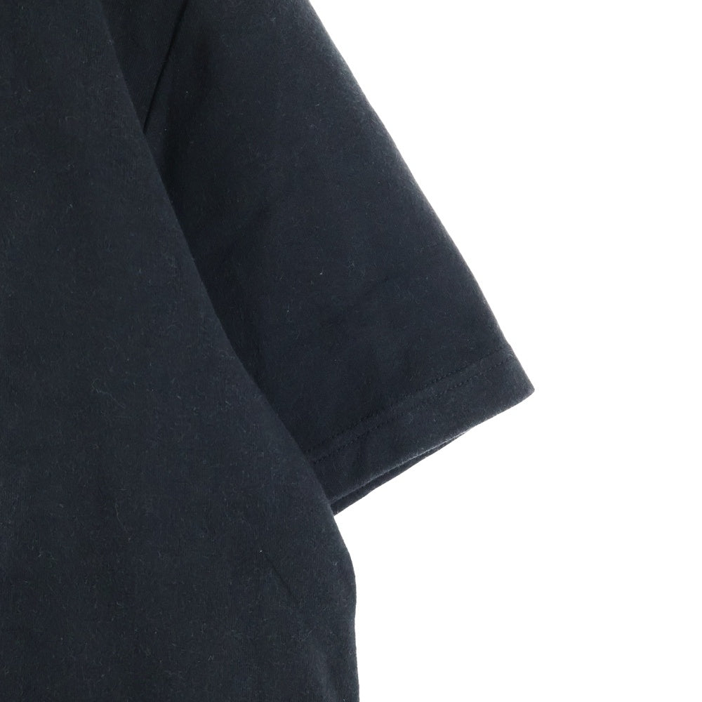 ADER ERROR(アーダーエラー) 19SS ARROW ロゴプリント クルーネック 半袖Tシャツ カットソー ブラック 19ASSTO18BK3
