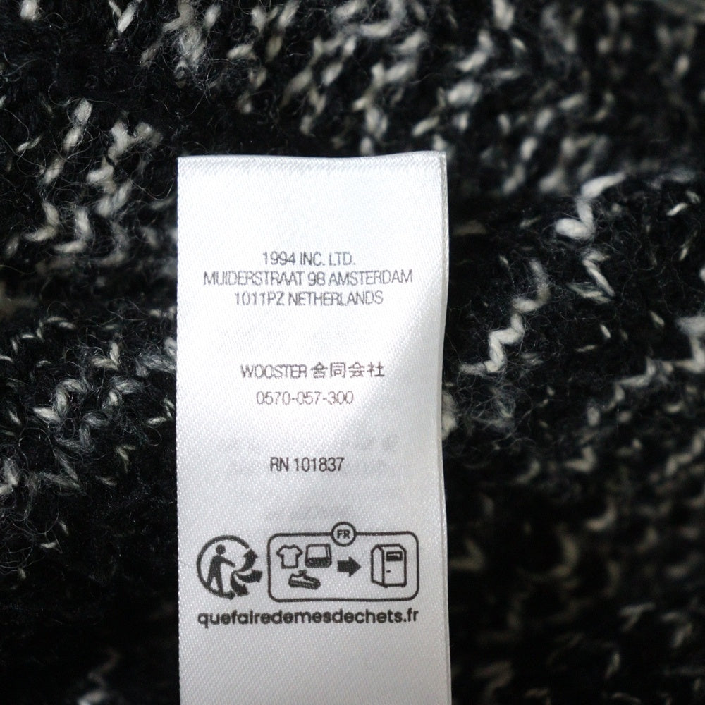 SUPREME(シュプリーム) 25SS Speckled Zip Up Sweater Vest スペックルド ジップアップ セーターベスト ブラック