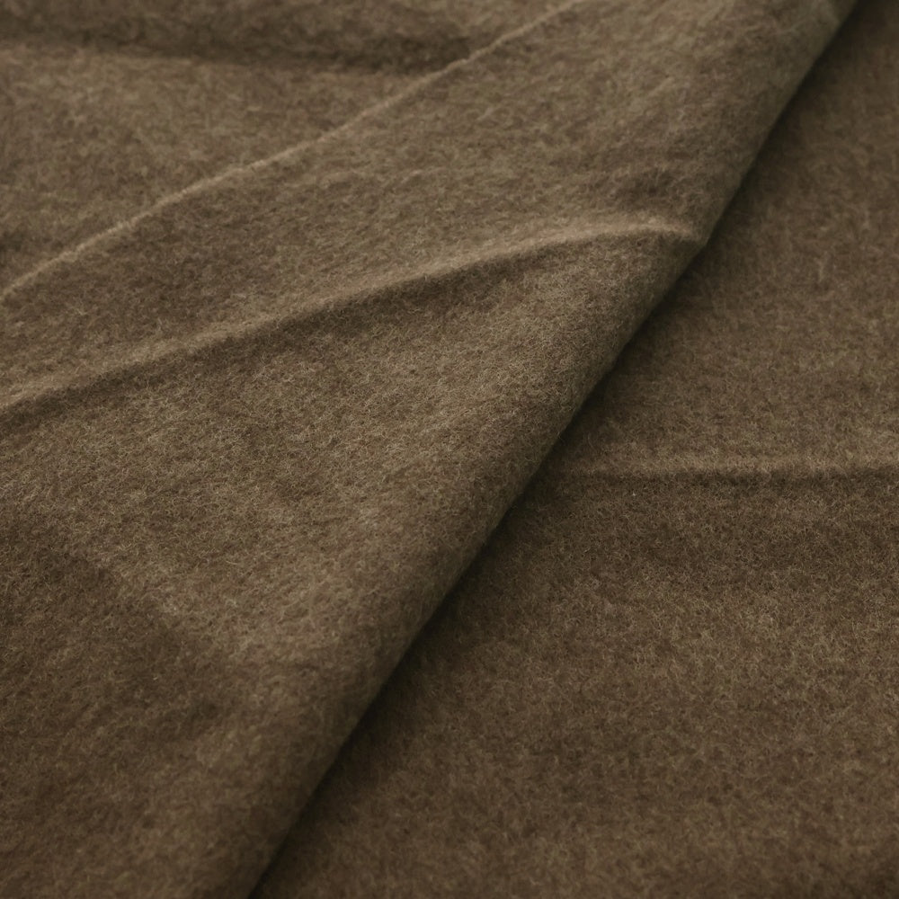 Acne Studios(アクネ ストゥディオズ) 大判ウール フリンジマフラー ブラウン CA0102