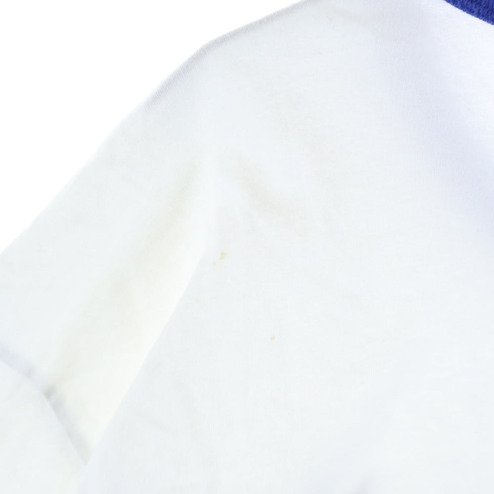 SUPREME(シュプリーム) 23SS Sex in Heaven Ringer Tee セックスインヘブン フロントプリント 半袖リンガーTシャツ ホワイト/ブルー