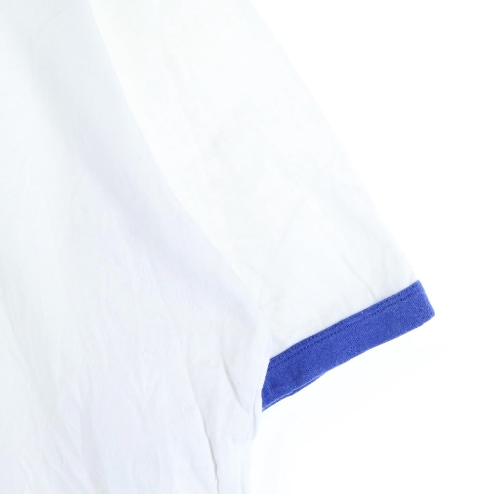 SUPREME(シュプリーム) 23SS Sex in Heaven Ringer Tee セックスインヘブン フロントプリント 半袖リンガーTシャツ ホワイト/ブルー