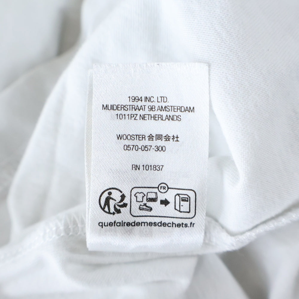 SUPREME(シュプリーム) 23SS Sex in Heaven Ringer Tee セックスインヘブン フロントプリント 半袖リンガーTシャツ ホワイト/ブルー