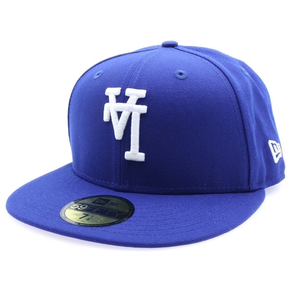 NEW ERA(ニューエラ) 59FIFTY LOS ANGELES DODGERS MLB UPSIDE DOWN ロサンゼルス ドジャース アップサイドダウン ベースボールキャップ ブルー