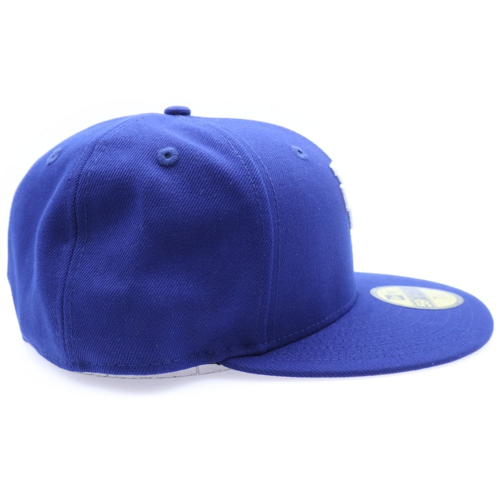 NEW ERA(ニューエラ) 59FIFTY LOS ANGELES DODGERS MLB UPSIDE DOWN ロサンゼルス ドジャース アップサイドダウン ベースボールキャップ ブルー