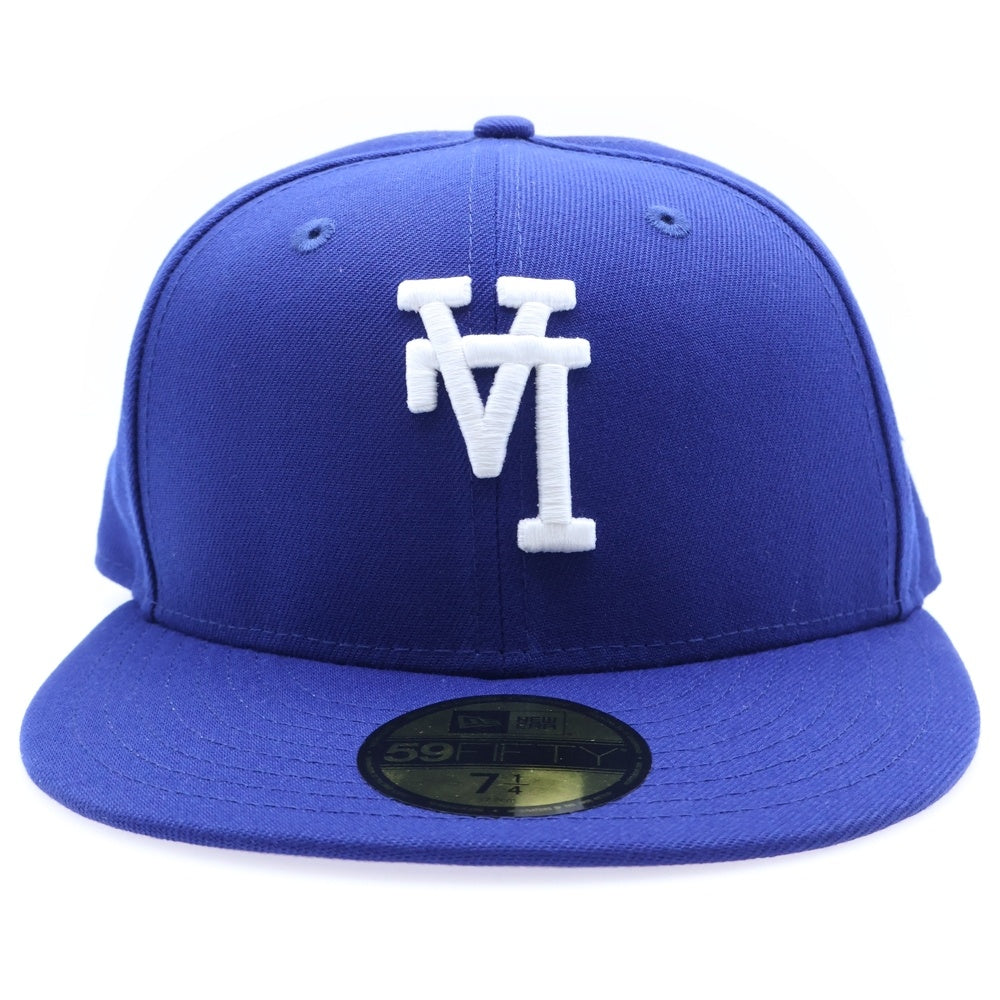 NEW ERA(ニューエラ) 59FIFTY LOS ANGELES DODGERS MLB UPSIDE DOWN ロサンゼルス ドジャース アップサイドダウン ベースボールキャップ ブルー