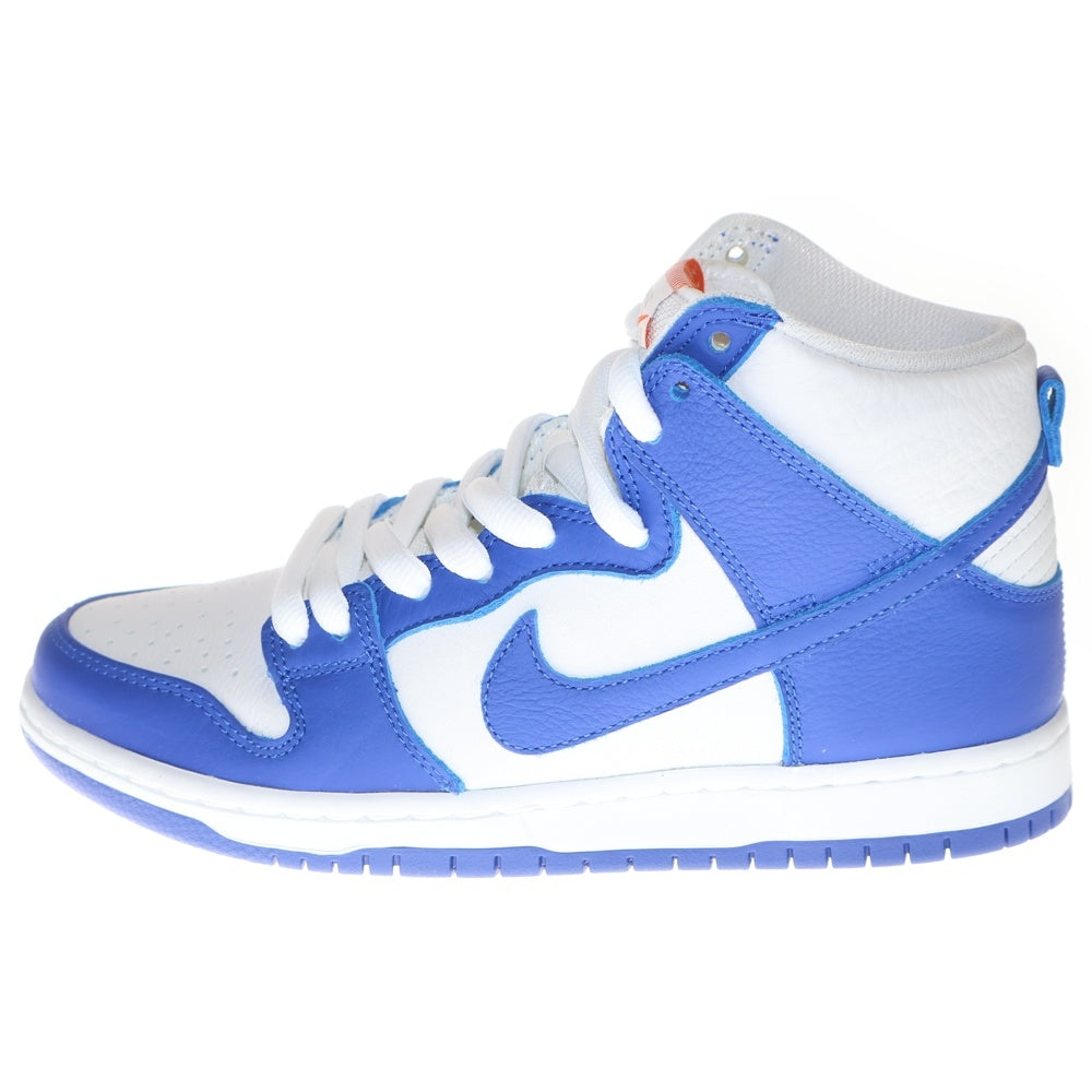 NIKE SB(ナイキエスビー) DUNK HIGH RETRO SE KENTUCKY ダンク オレンジレーベル ケンタッキー ローカットスニーカー レディース ブルー/ホワイト US7/25cm DH7149-400