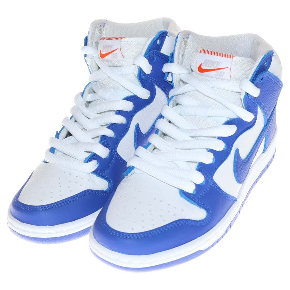 NIKE SB(ナイキエスビー) DUNK HIGH RETRO SE KENTUCKY ダンク オレンジレーベル ケンタッキー ローカットスニーカー レディース ブルー/ホワイト US7/25cm DH7149-400