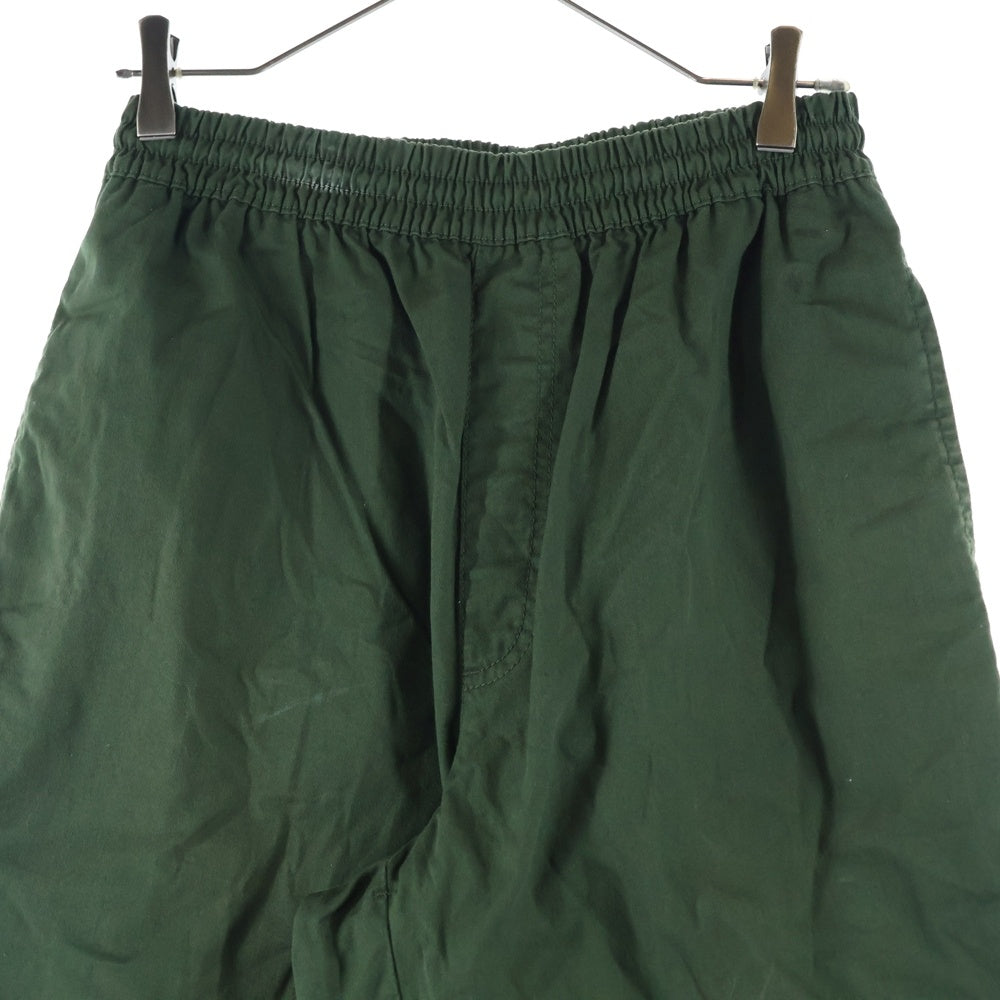 POLAR SKATE CO(ポーラー) バックロゴデザイン ドローストリング イージーパンツ グリーン