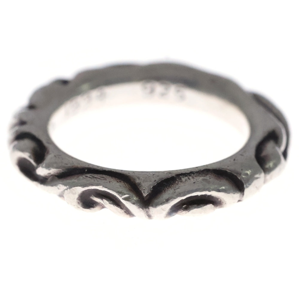 大幅値下 クロムハーツ Chrome Hearts シルバー スクロールバンド CHROME HEARTS(クロムハーツ) SCRL BAND スクロールバンド リング