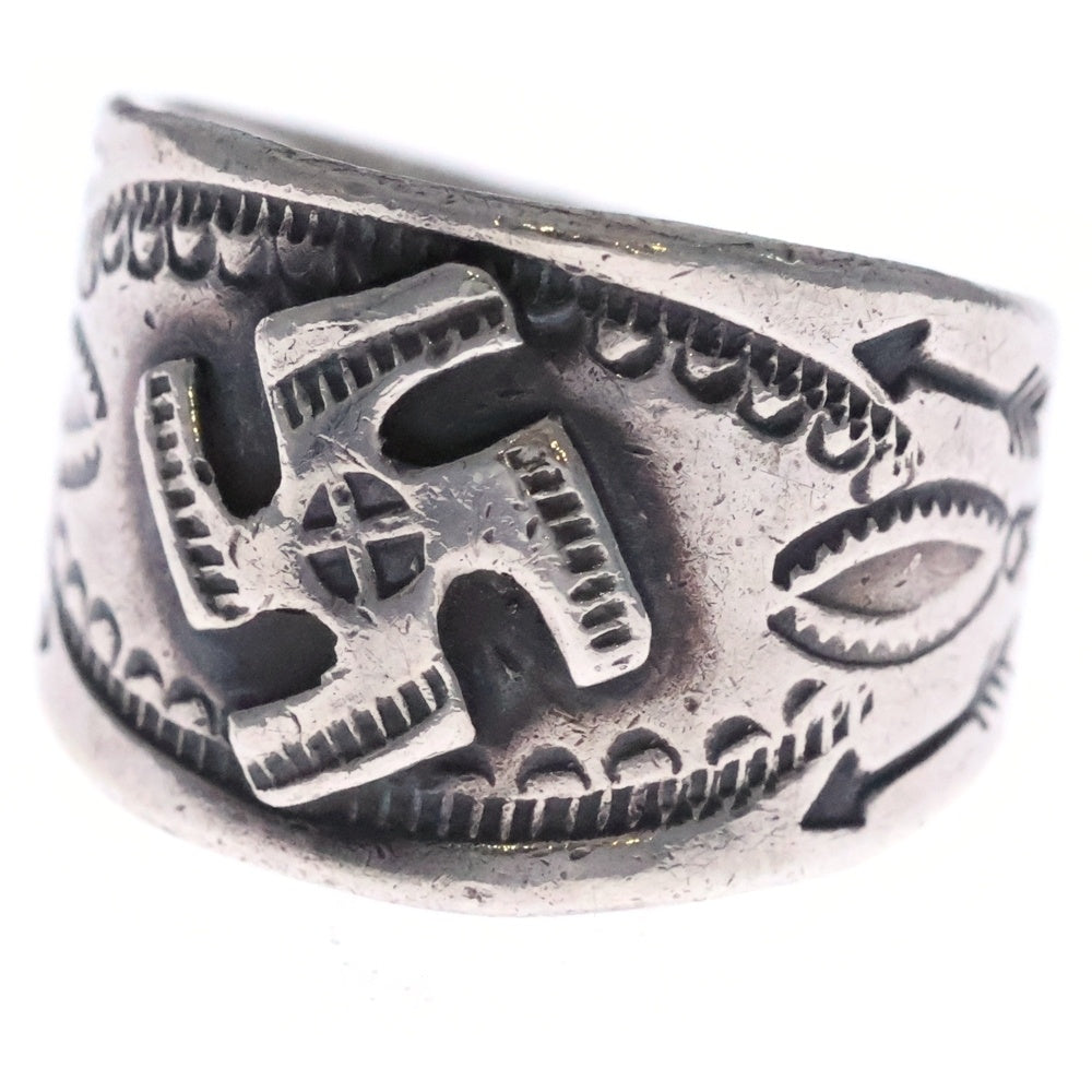 LARRY SMITH(ラリースミス) 卍 モチーフ リング シルバー