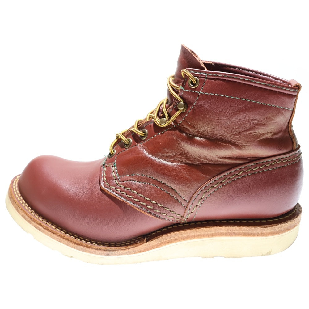 Wesco(ウエスコ) 22年製 CUTOM JOBMASTER カスタム ジョブマスター ハイカットレザーブーツ ブラウン RW2064014NAT