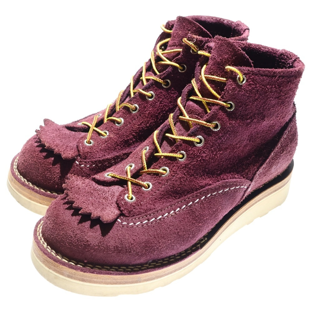 Wesco(ウエスコ) CUSTOM JOBMASTER カスタム ジョブマスター レザースウェードハイカットブーツ ボルドー PURP106RAPTMALT