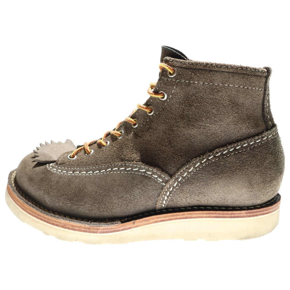 Wesco(ウエスコ) CUSTOM JOBMASTER カスタム ジョブマスター レザースウェードハイカットブーツ チャコール CHARC106RAPTMALT