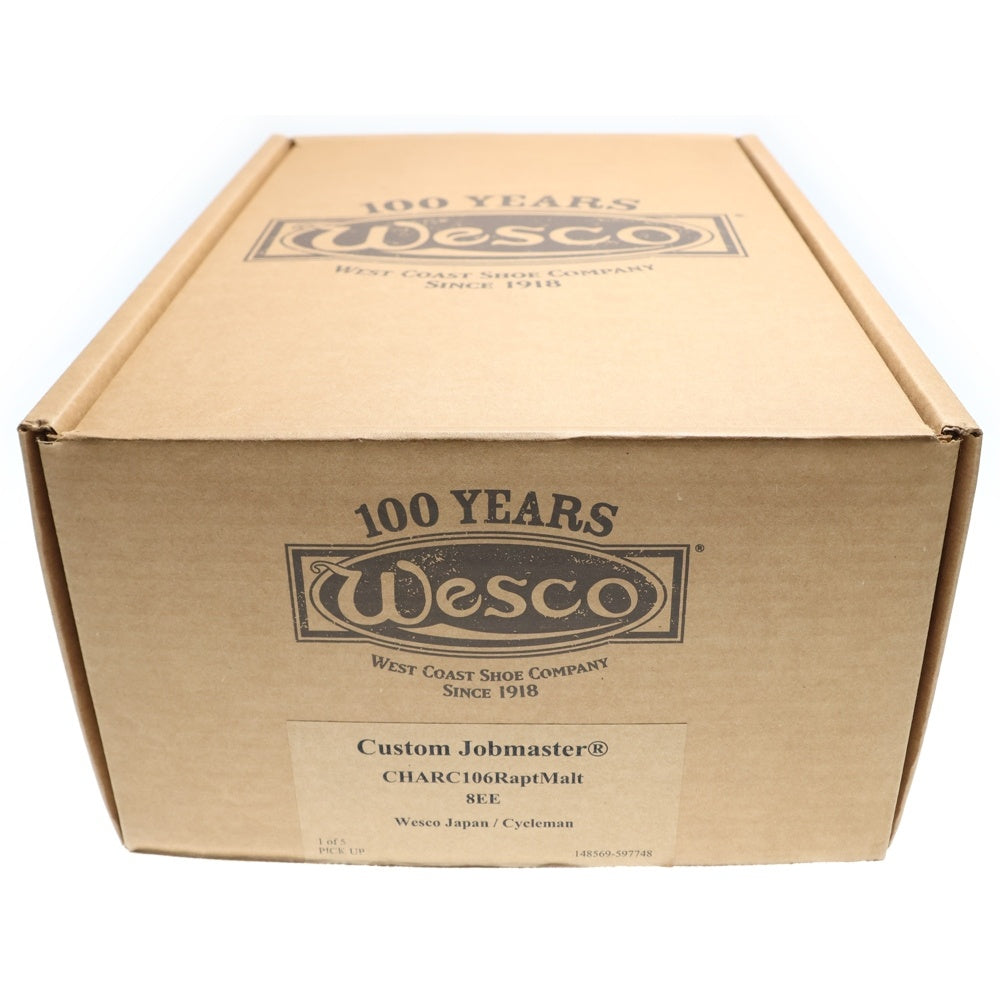 Wesco(ウエスコ) CUSTOM JOBMASTER カスタム ジョブマスター レザースウェードハイカットブーツ チャコール CHARC106RAPTMALT