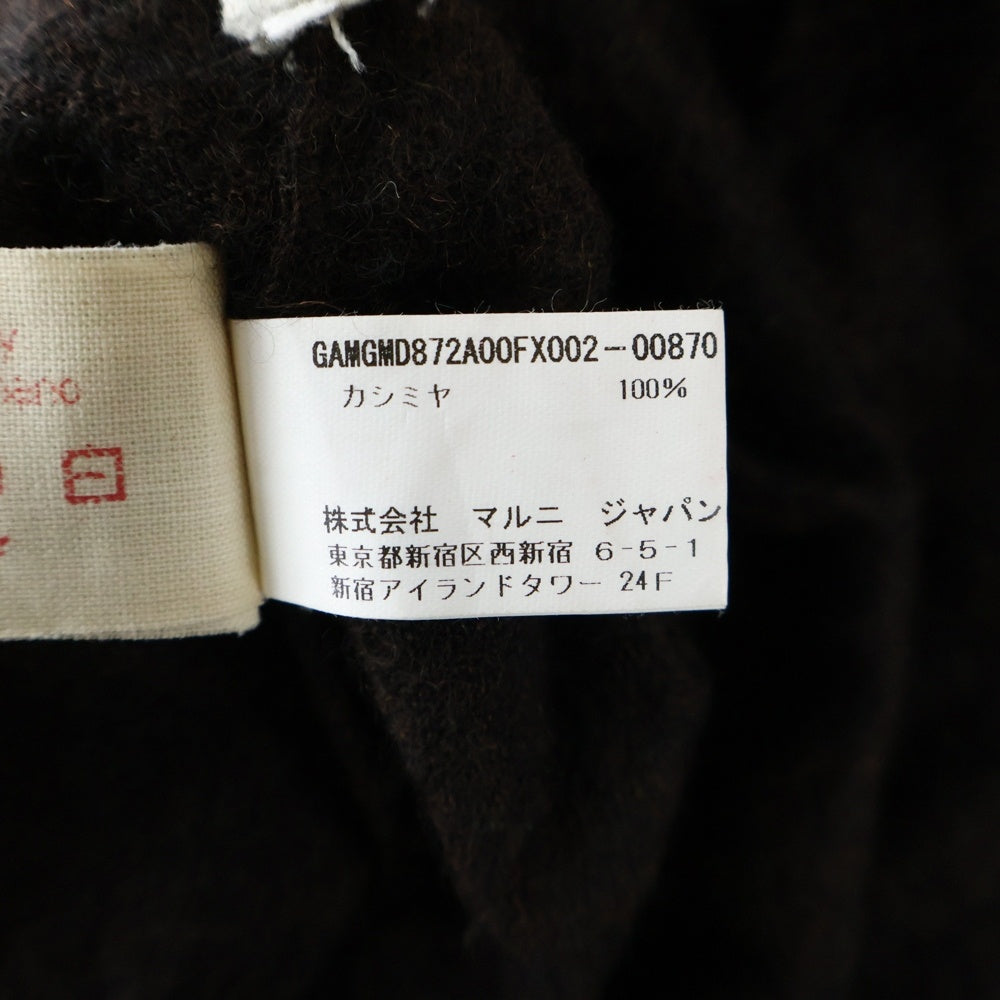 MARNI(マルニ) カシミヤ ニット カーディガン ブラウン レディース