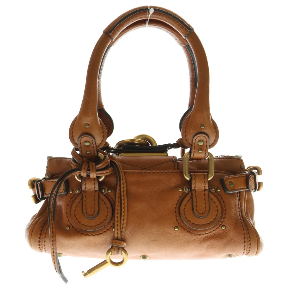 Chloe(クロエ) パディントン ミニ レザー ハンド バッグ ブラウン