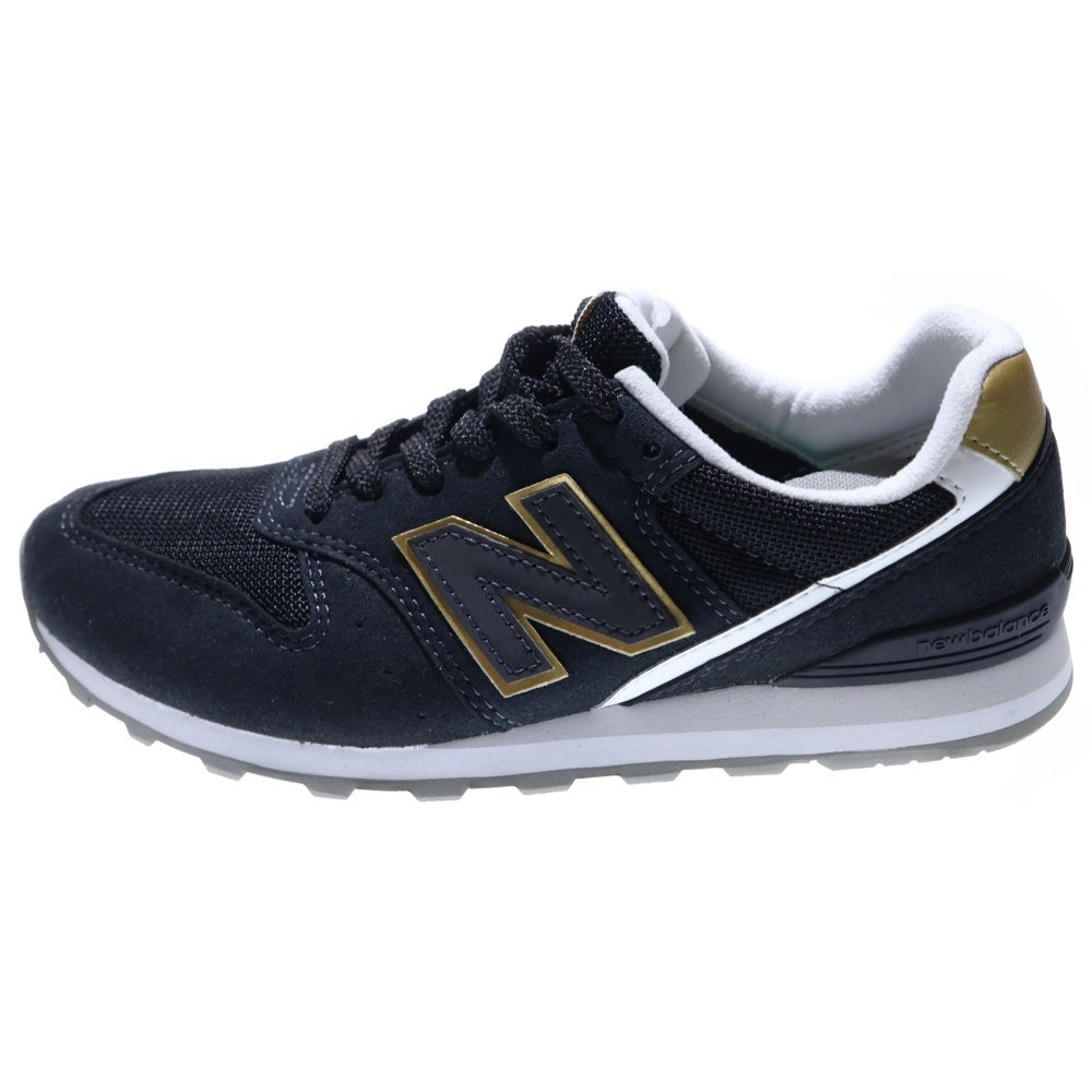 New Balance(ニューバランス) WL996CD スエード ローカットスニーカー ブラック US7/24cm レディース