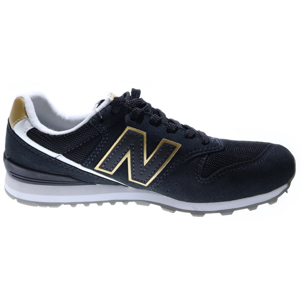 New Balance(ニューバランス) WL996CD スエード ローカットスニーカー ブラック US7/24cm レディース