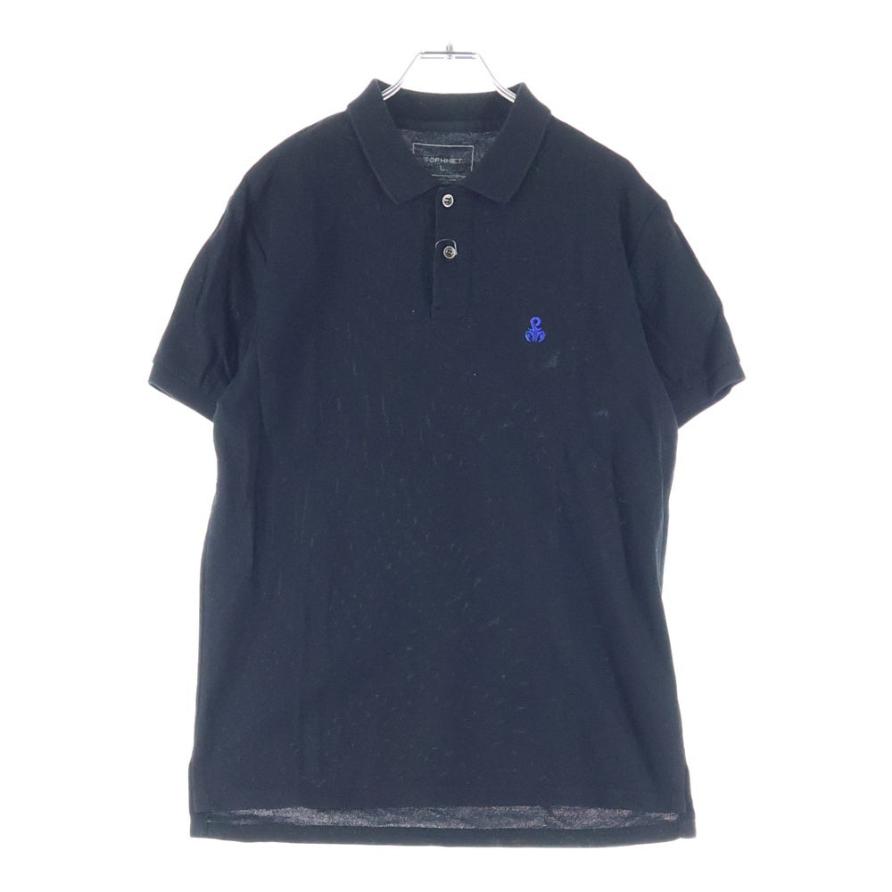 SOPH.(ソフネット) SCORPION POLO SHIRT スコーピオンロゴ刺繍半袖ポロシャツ ブラック