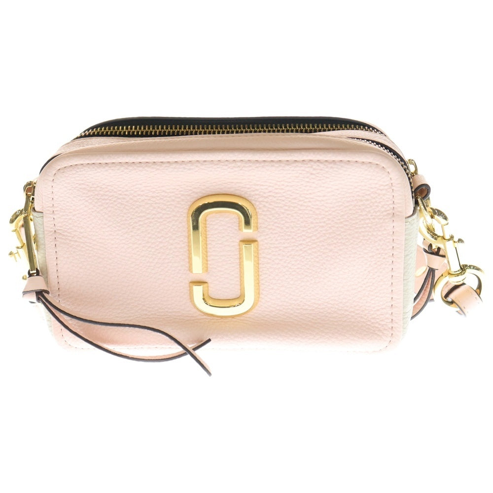 MARC JACOBS(マークジェイコブス) THE SOFTSHOT ザ ソフトショット レザー ショルダーバッグ ピンク M0014591 レディース