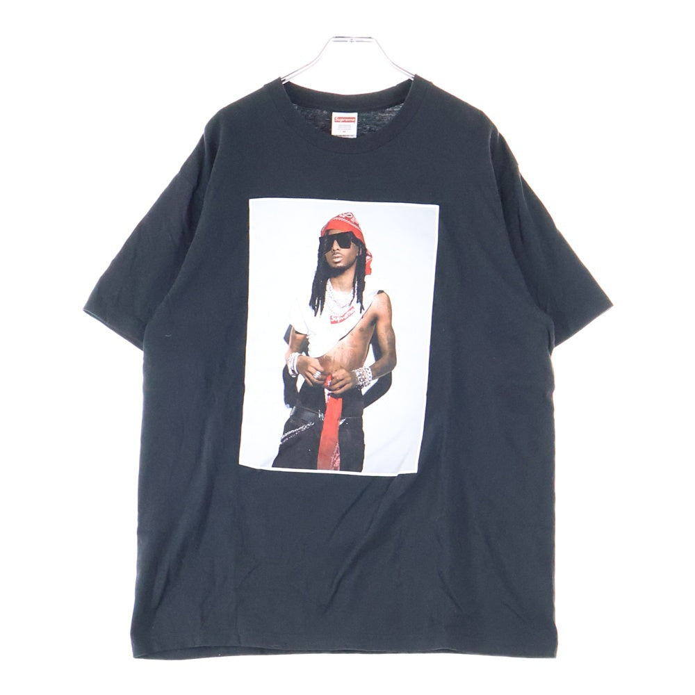 SUPREME(シュプリーム) 25AW Playboi Carti Tee プレイボーイカーティ フロントプリント 半袖Tシャツ カットソー ブラック