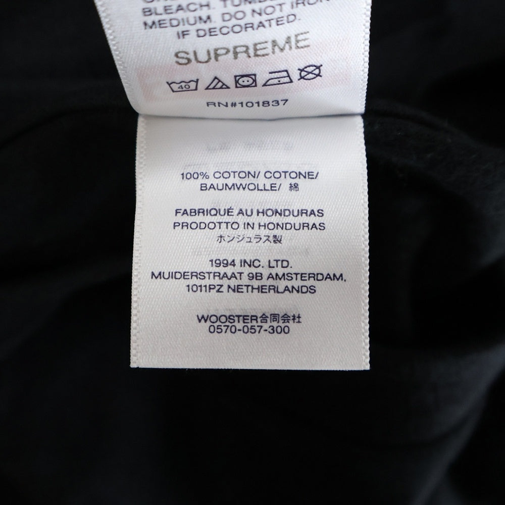 SUPREME(シュプリーム) 25AW Playboi Carti Tee プレイボーイカーティ フロントプリント 半袖Tシャツ カットソー ブラック