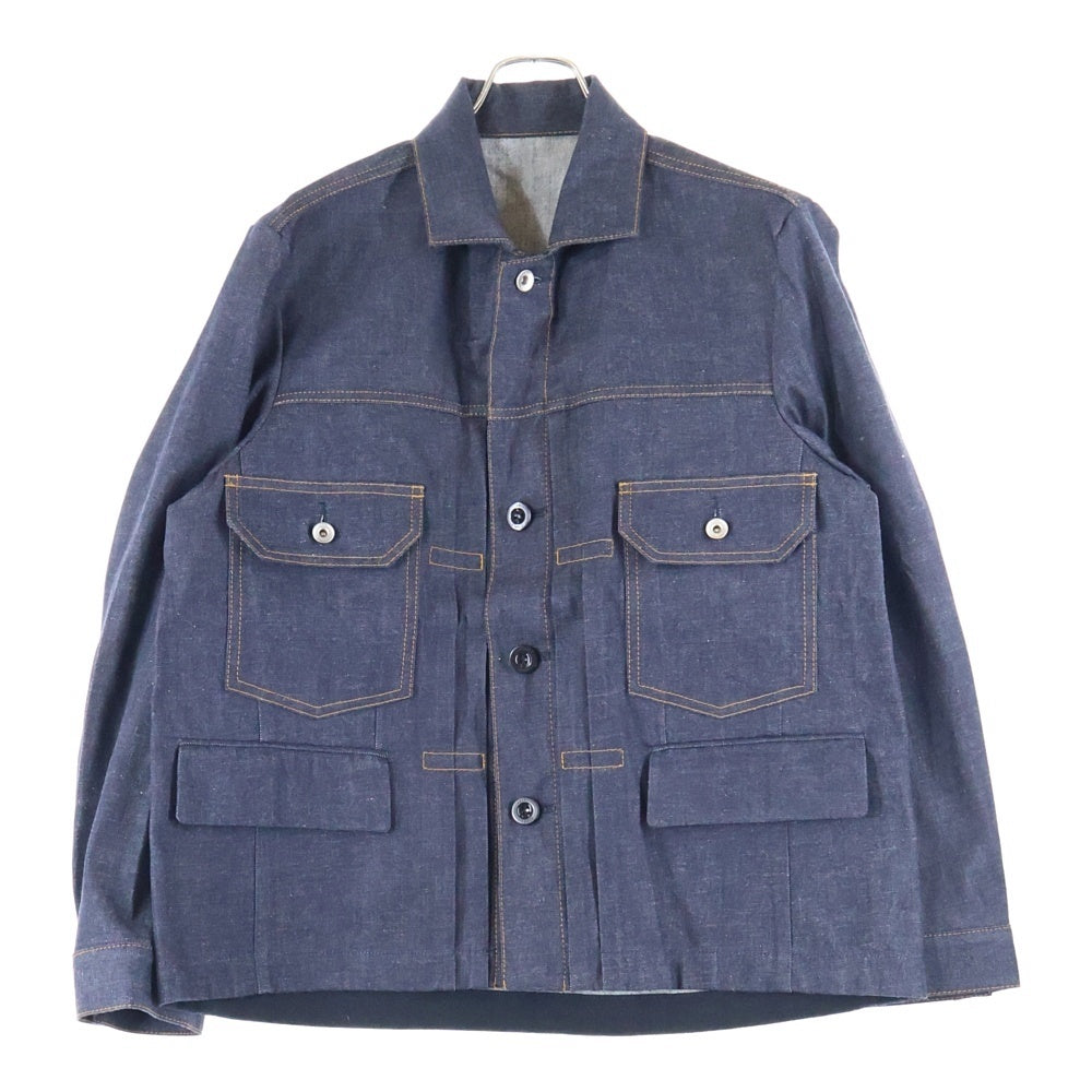 Sacai(サカイ) 25SS DENIM JACKET コットン リジッド デニムジャケット インディゴ 25-03645M