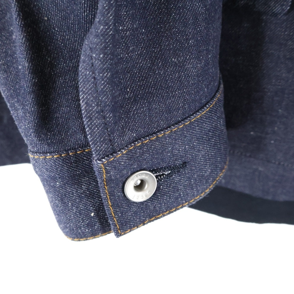 Sacai(サカイ) 25SS DENIM JACKET コットン リジッド デニムジャケット インディゴ 25-03645M