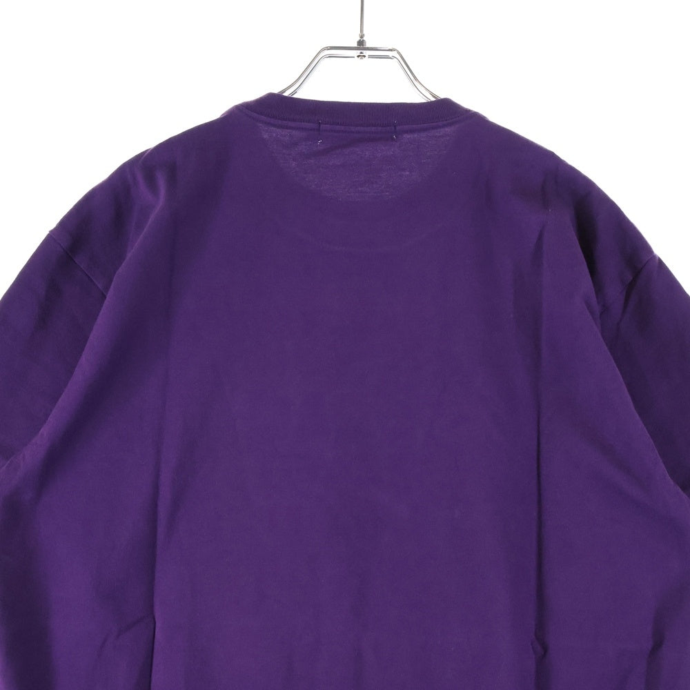 UNDERCOVER(アンダーカバー) アルファベットフロントプリント クルーネック 半袖Tシャツ カットソー パープル UC2E3807