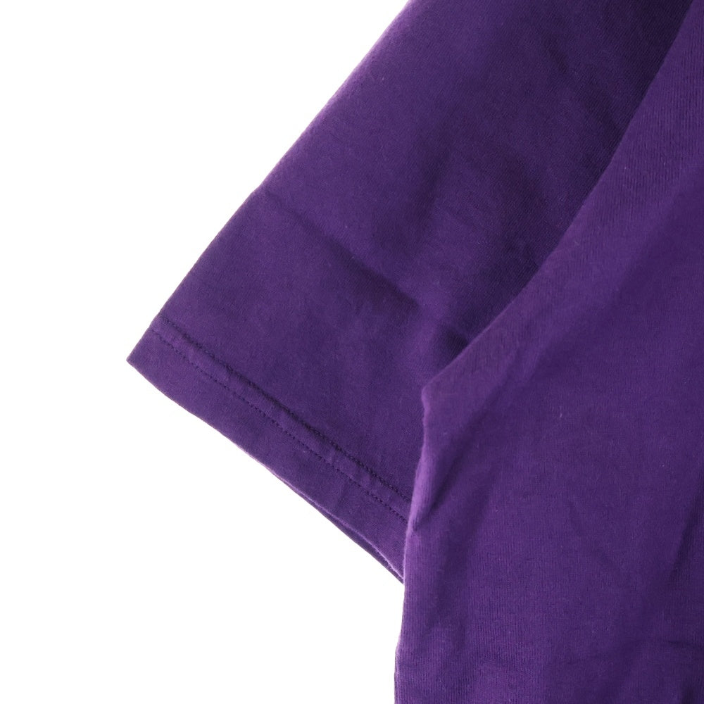 UNDERCOVER(アンダーカバー) アルファベットフロントプリント クルーネック 半袖Tシャツ カットソー パープル UC2E3807