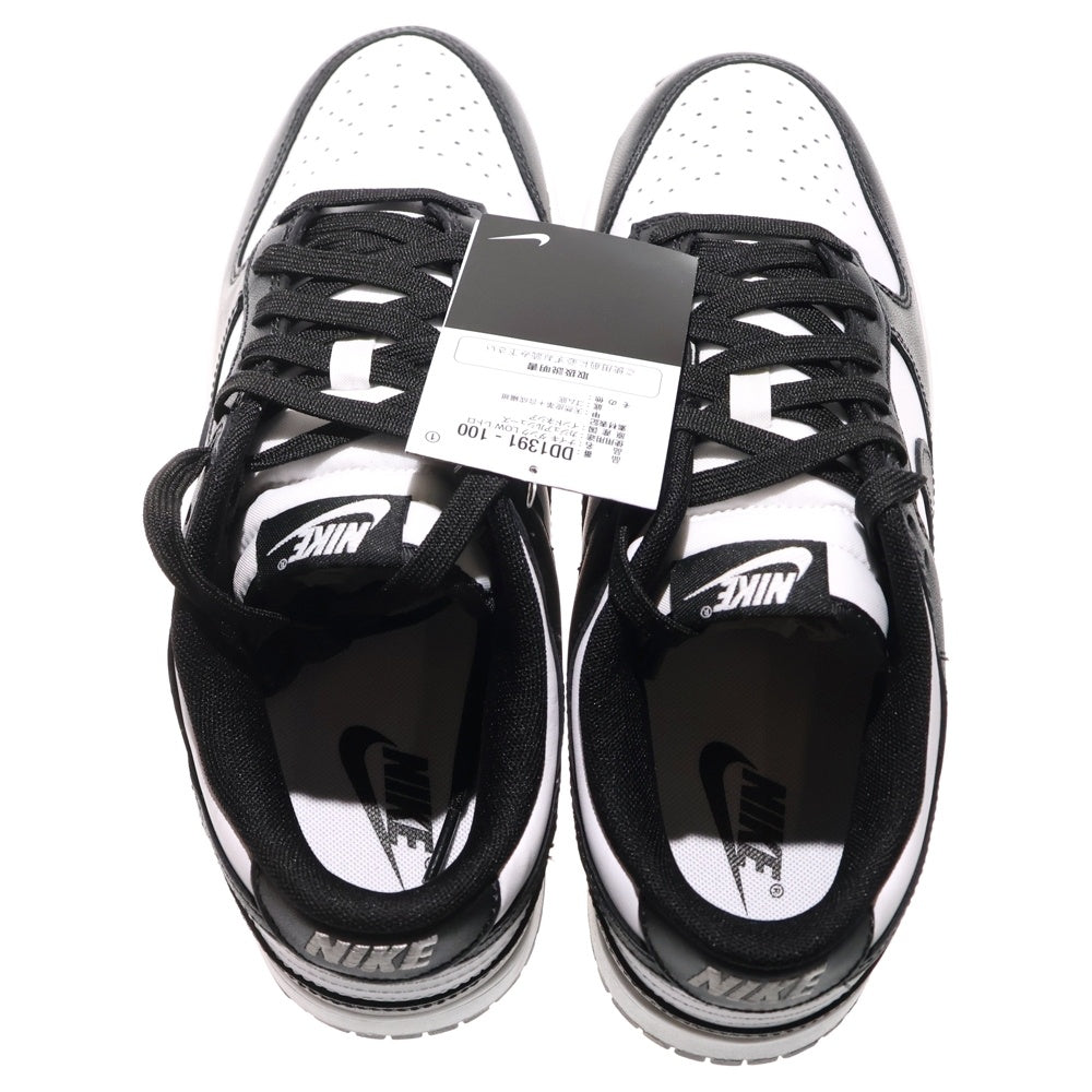 NIKE(ナイキ) DUNK LOW RETRO PANDA ダンク レトロ パンダ ローカットスニーカー ブラック/ホワイト US8.5cm/26.5cm DD1391-100