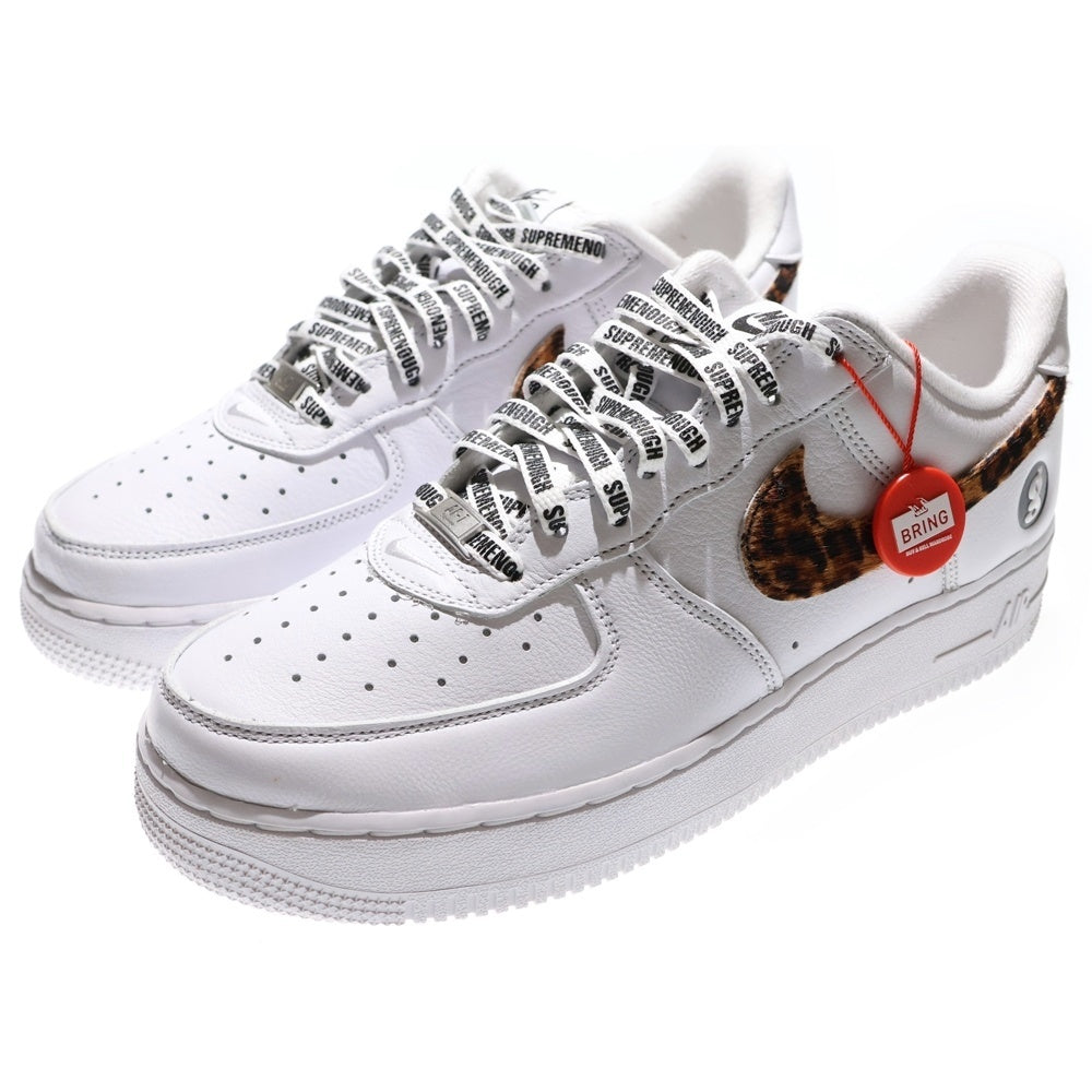 NIKE(ナイキ) 25SS ×SUPREME ×GOODENOUGH AIR FORCE 1 LOW LEOPARD シュプリーム グッドイナフ エアフォース レオパード ローカットスニーカー US10/28cm IM3483-100