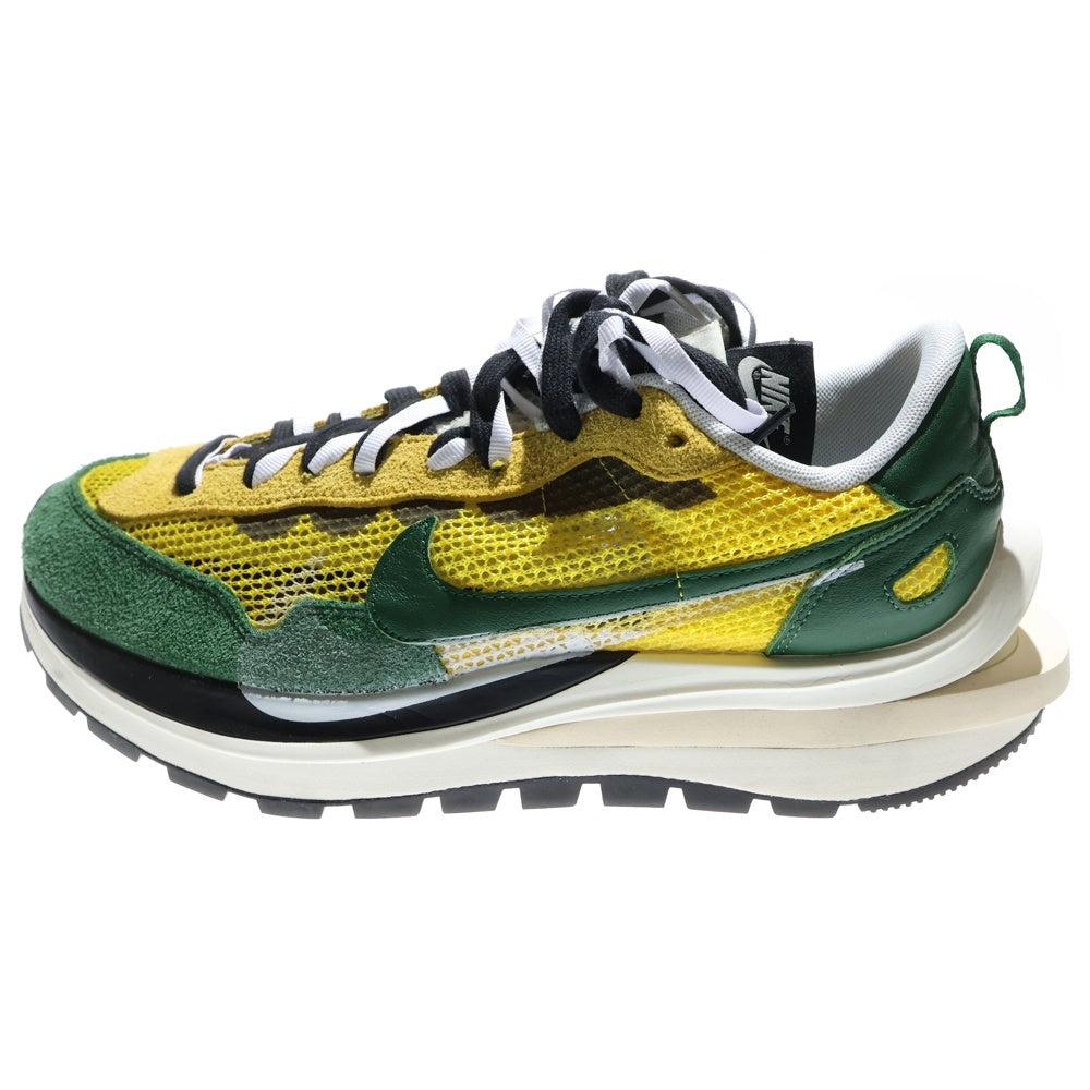 NIKE(ナイキ) ×sacai VAPOR WAFFLE サカイ ヴェイパーワッフル ローカットスニーカー イエロー/グリーン US10/28cm CV1363-700