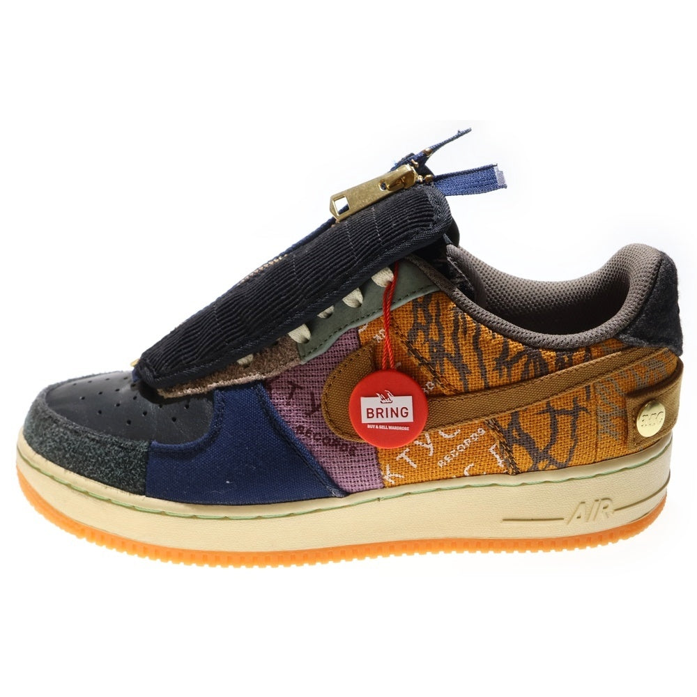 NIKE(ナイキ) ×Travis Scott AIR FORCE 1 LOW CACTUS JACK トラヴィススコット エアフォース1 カクタス ジャック ローカットスニーカー US9.5/27.5cm CN2405-900
