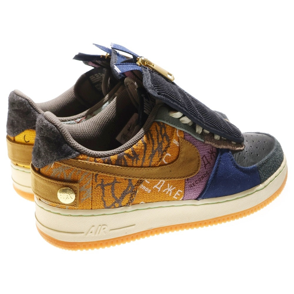 NIKE(ナイキ) ×Travis Scott AIR FORCE 1 LOW CACTUS JACK トラヴィススコット エアフォース1 カクタス ジャック ローカットスニーカー US9.5/27.5cm CN2405-900