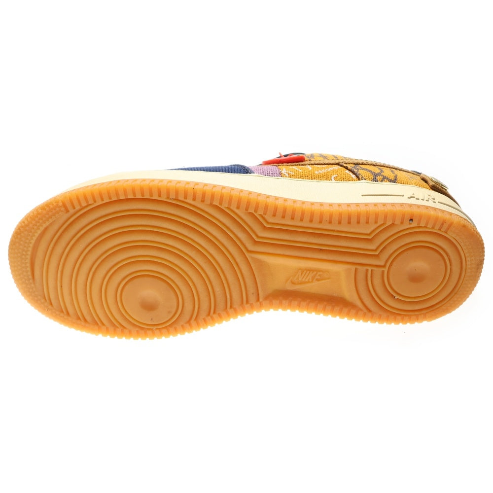 NIKE(ナイキ) ×Travis Scott AIR FORCE 1 LOW CACTUS JACK トラヴィススコット エアフォース1 カクタス ジャック ローカットスニーカー US9.5/27.5cm CN2405-900