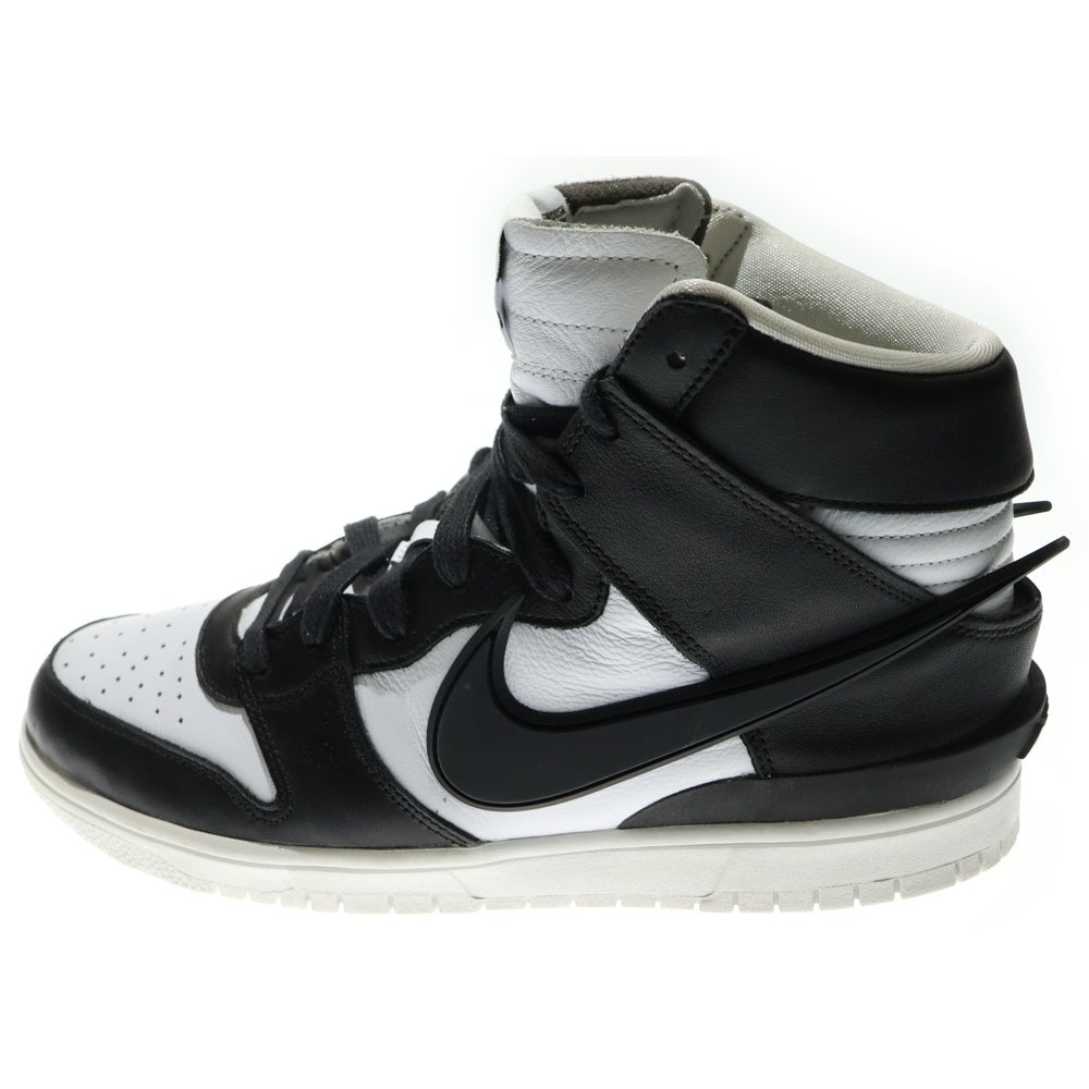NIKE(ナイキ) ×AMBUSH DUNK HIGH アンブッシュ ダンク ハイカットスニーカー ブラック/ホワイト US10/28cm CU7544-001