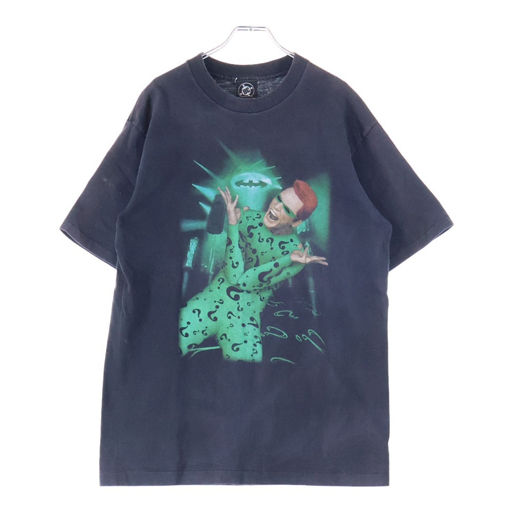 VINTAGE(ヴィンテージ) 90S VINTAGE BATMAN FOREVER JIM CARREY RIDDLER T-SHIRT バットマンフォーエバー ジムキャリー リドラー フロントプリントTシャツ 半袖クルーネック