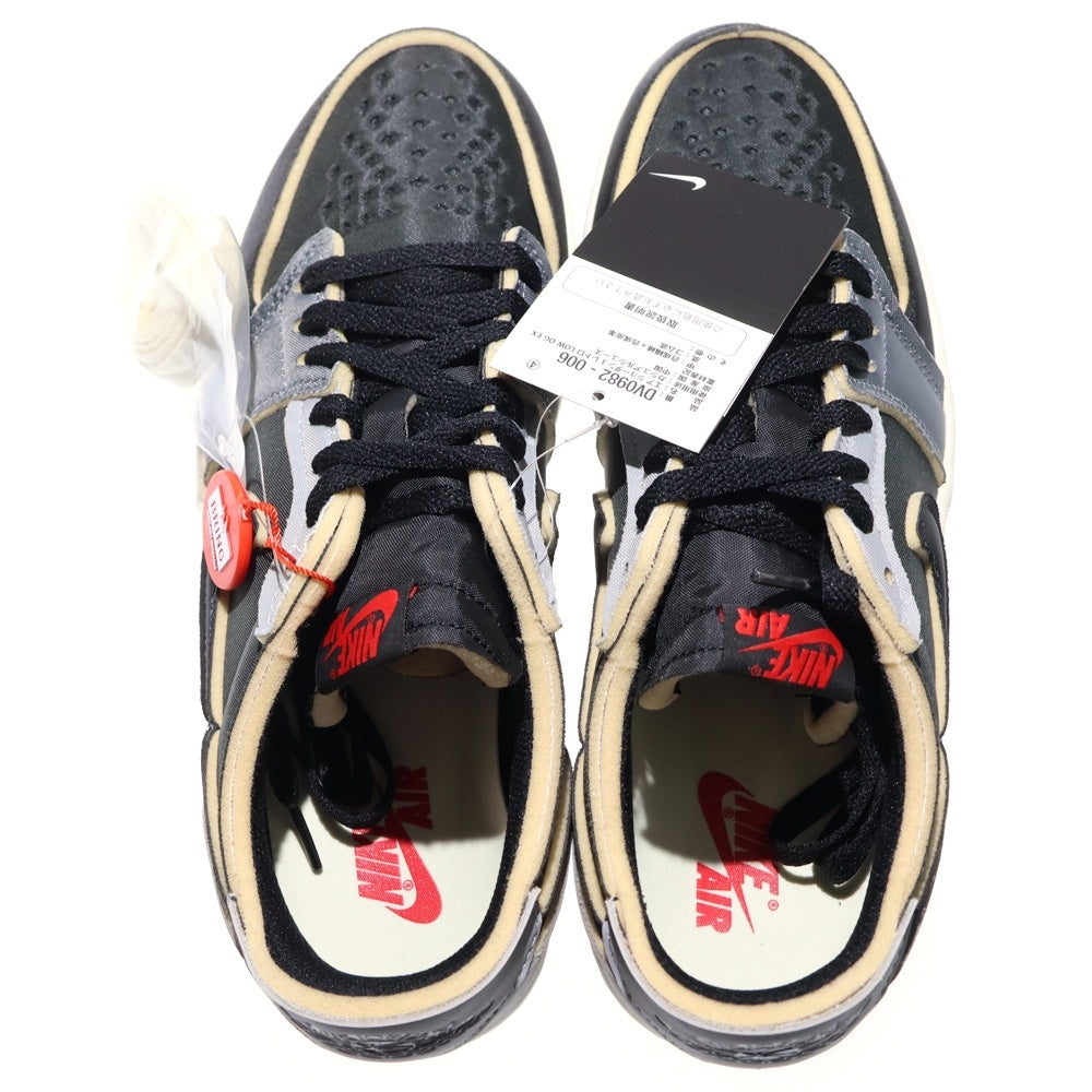 NIKE(ナイキ) AIR JORDAN 1 RETRO LOW OG EX エアジョーダン1 ローカットスニーカー ブラック US9.5/27.5cm DV0982-006