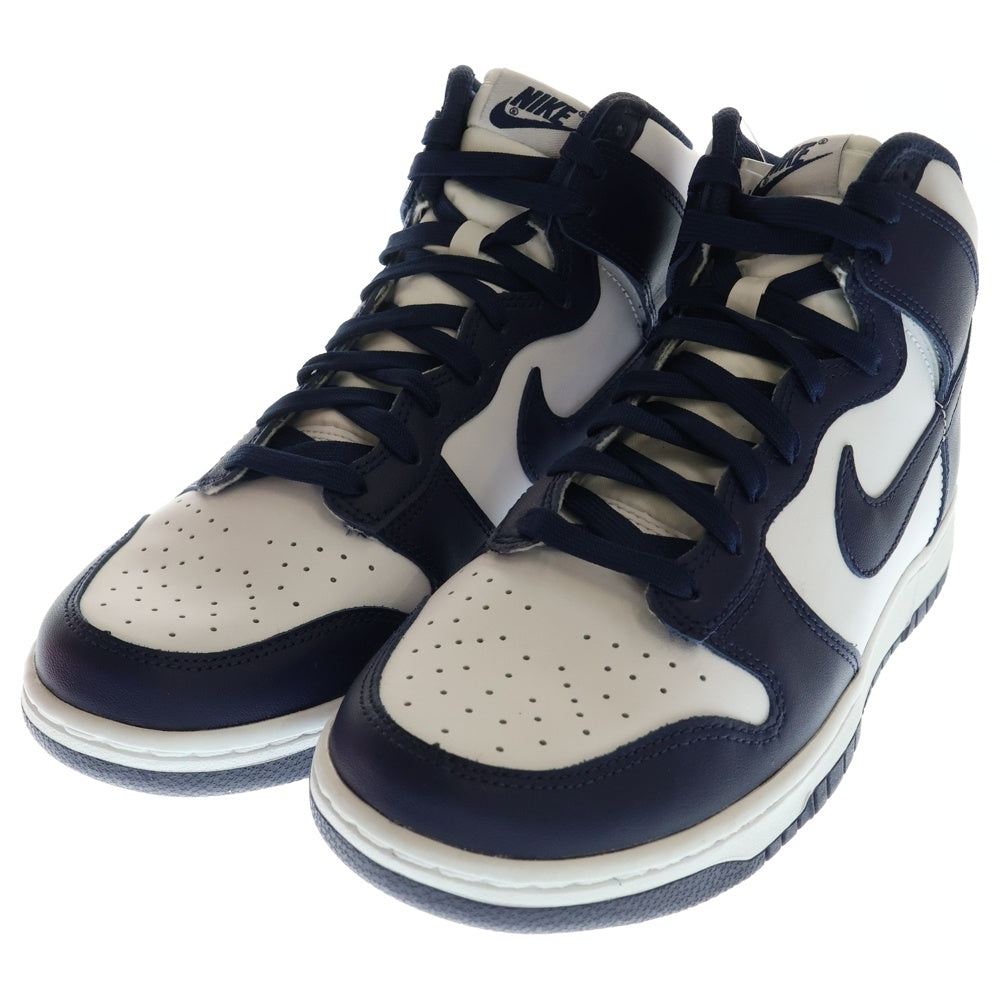 NIKE(ナイキ) DUNK HIGH CHAMPIONSHIP NAVY ダンク チャンピオンシップ ハイカットスニーカー ネイビー US9.5/27.5cm DD1399-104