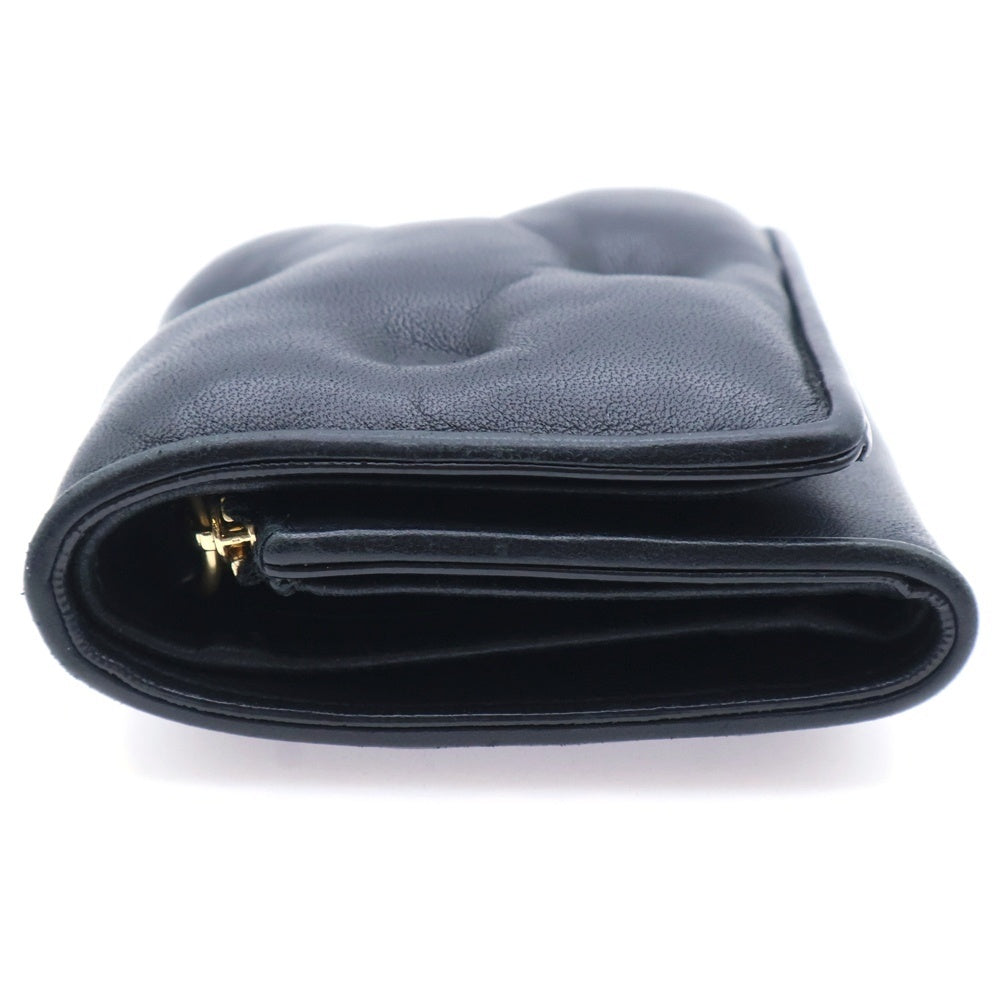 Maison Margiela 11(メゾンマルジェラ11) グラムスラム カレンダータグ ショートウォレット 三つ折り 財布 ブラック S56UI0138