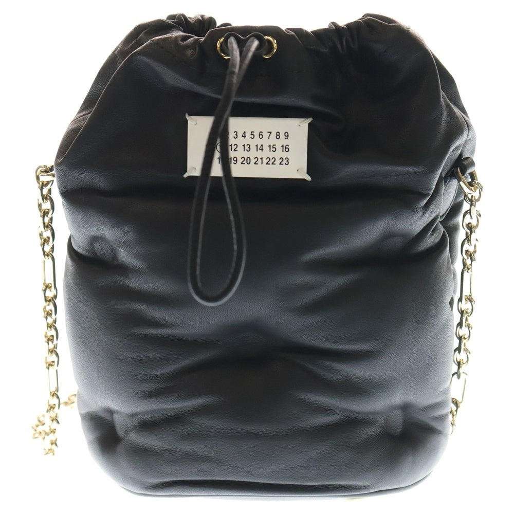 Maison Margiela 11(メゾンマルジェラ11) 20SS GLAM SLAM グラム スラム カレンダータグ バケットバック チェーンショルダーバッグ ブラック S56WG0111