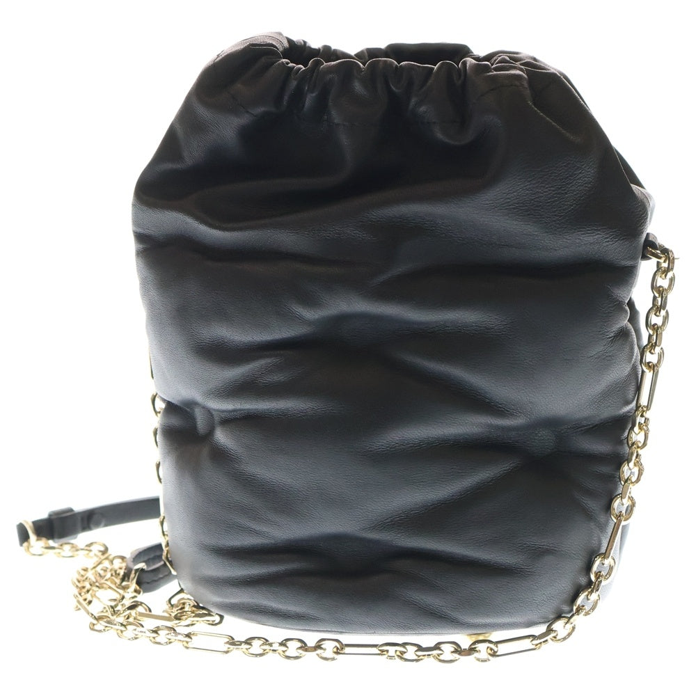 Maison Margiela 11(メゾンマルジェラ11) 20SS GLAM SLAM グラム スラム カレンダータグ バケットバック チェーンショルダーバッグ ブラック S56WG0111