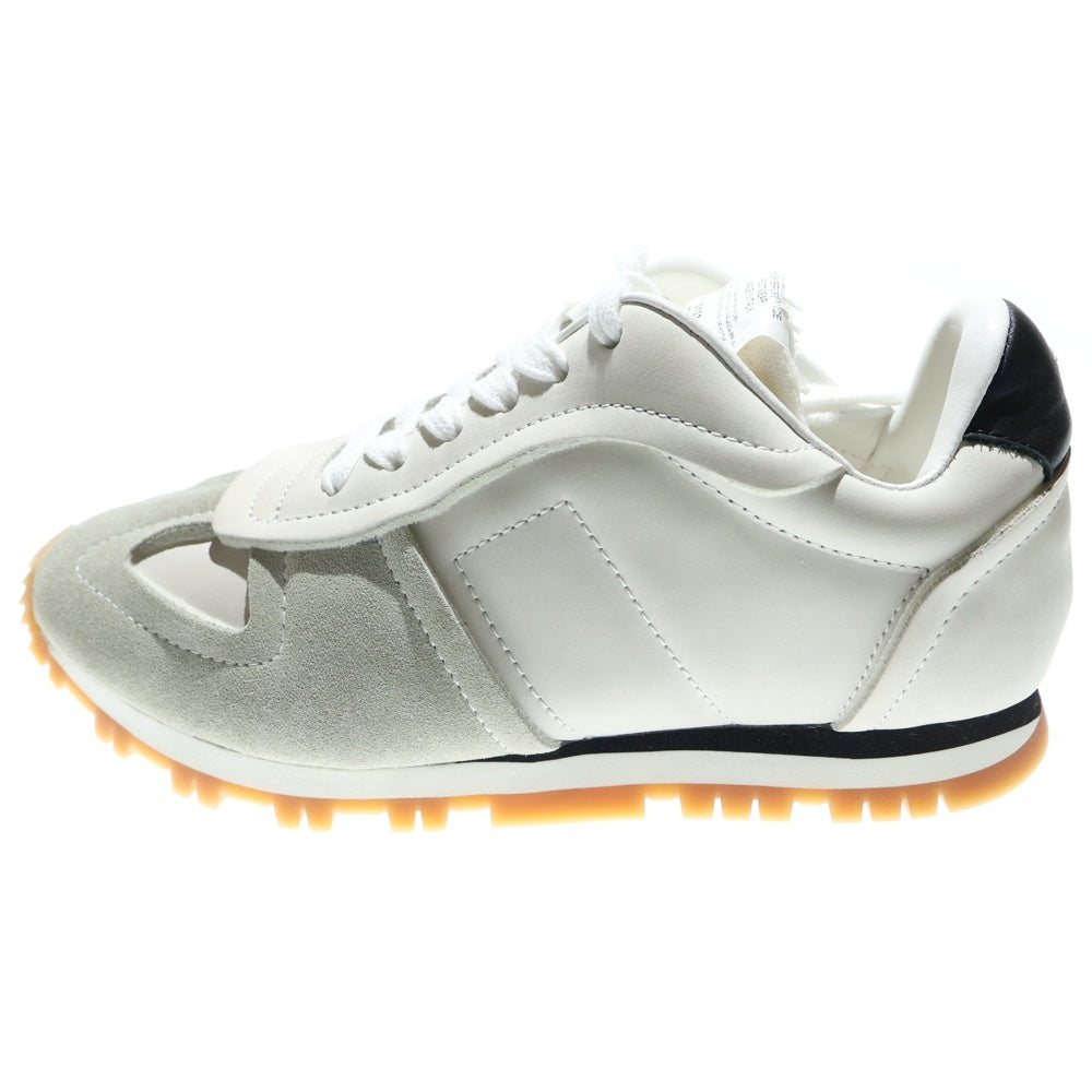 Maison Margiela 22(メゾンマルジェラ) RUNNER ランナー スエード ローカットスニーカー レディース ホワイト S58WS0186