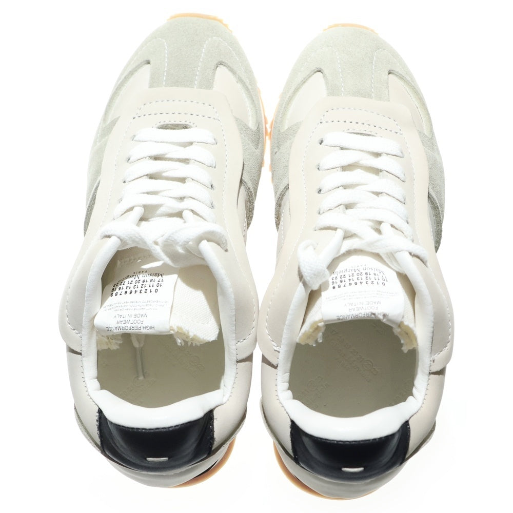 Maison Margiela 22(メゾンマルジェラ) RUNNER ランナー スエード ローカットスニーカー レディース ホワイト S58WS0186