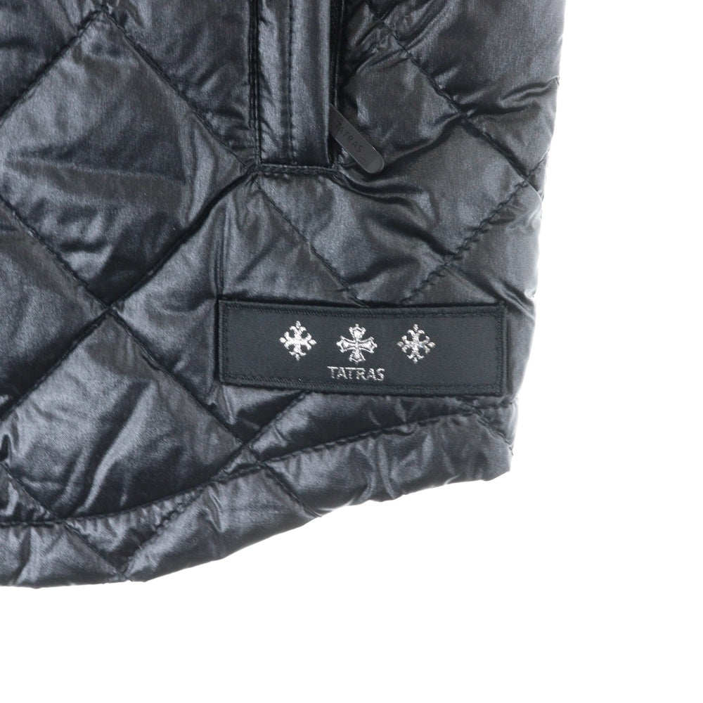 TATRAS(タトラス) 18SS ASSENZIO エンツィ キルティング ダウンベスト ブラック MTA18S4539