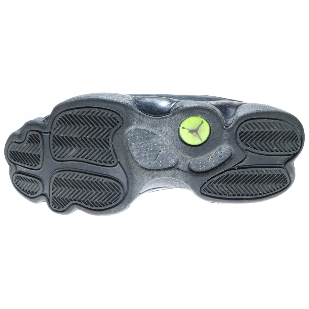 NIKE(ナイキ) 【観賞用 2016年製】AIR JORDAN 13 RETRO BLACK CAT エアジョーダン レトロ ブラックキャット ハイカットスニーカー ブラック US9.5/27.5cm 414571-011