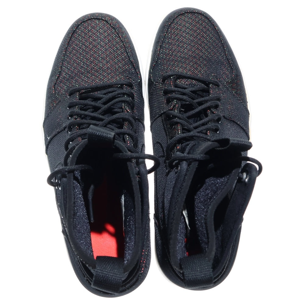 NIKE(ナイキ) 【観賞用 2016年製】AIR JORDAN 1 RETRO ULTRA HIGH BLACK エアジョーダン レトロ ウルトラ ハイカットスニーカー ブラック US9.5/27.5cm 844700-050